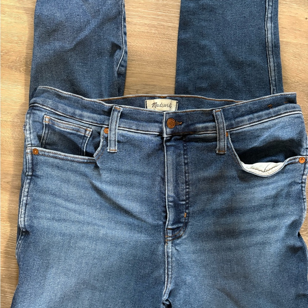 Madewell Stovepipe Denim Jeans